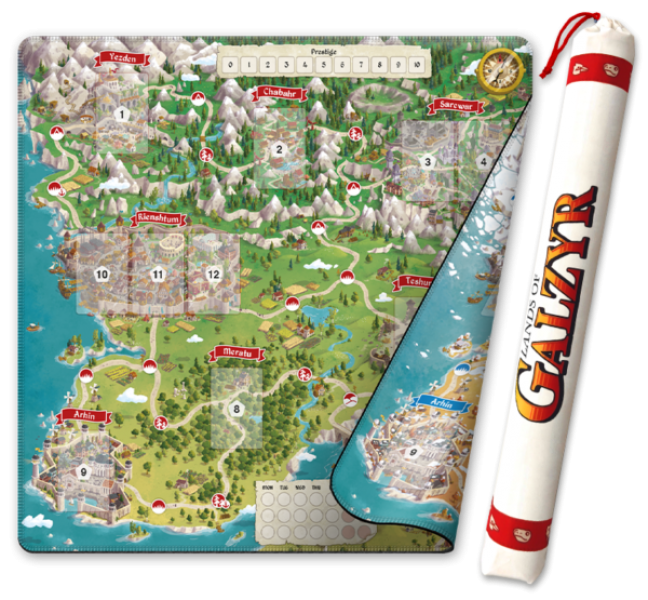 Lands of Galzyr: Playmat & Bag