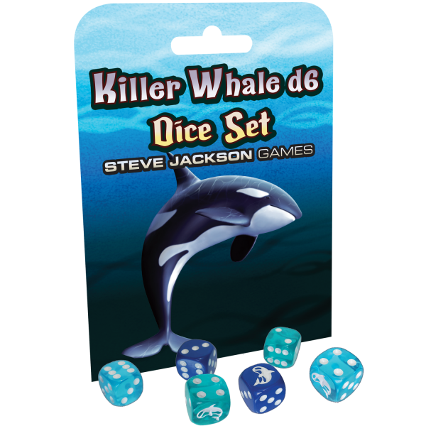 Killer Whale D6 Dice Set