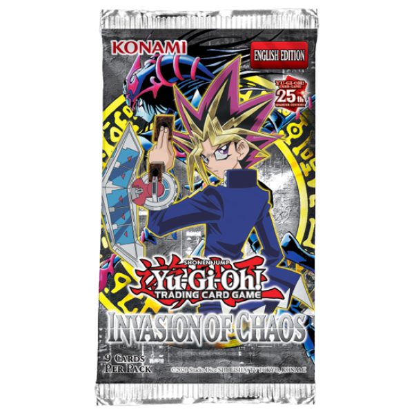YGO TCG Legendary Collection Reprint 2023 Invasion Of Chaos Booster Box