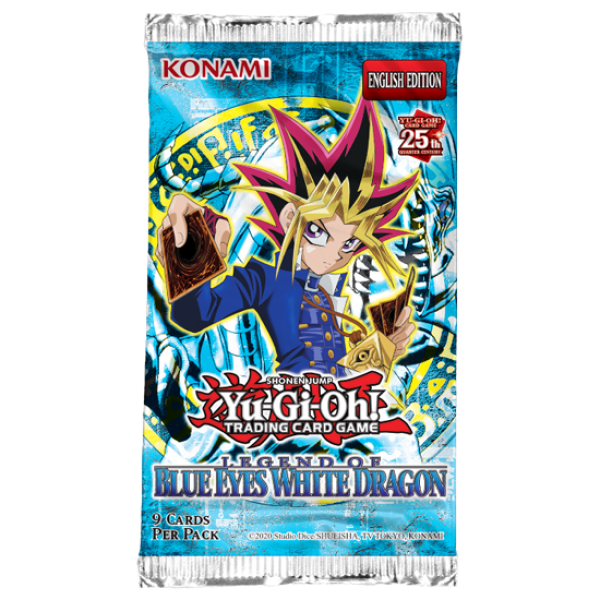 YGO TCG Legendary Collection Reprint 2023 Legend Of Blue Eyes White Dragon Booster Box