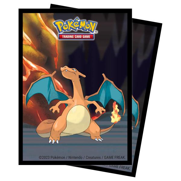 Pokemon Gallery Series Scorching Summit 65ct Deck Protectors