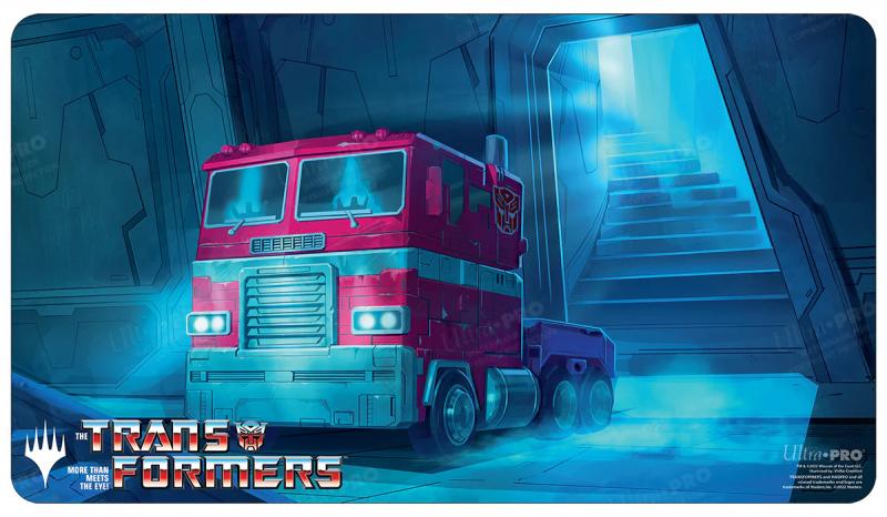 MTG: Secret Lair December 2022 Double Sided Playmat Darksteel Colossus (Optimus Prime)
