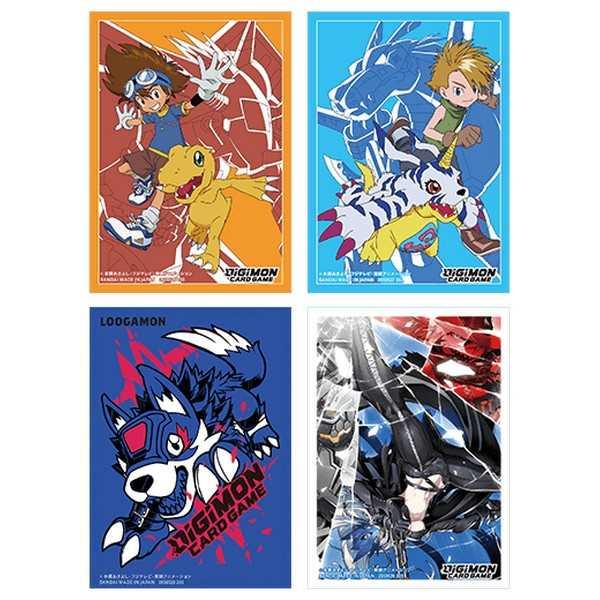 Digimon Card Game: Official Sleeve (4 Kinds Assortment)