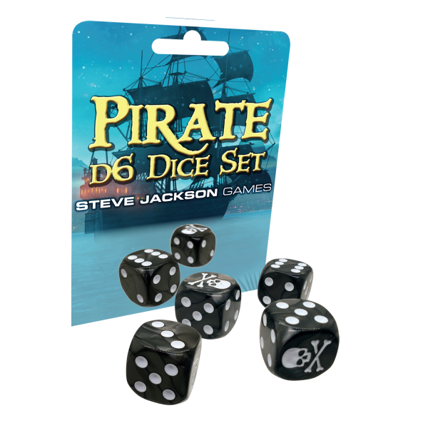 Pirate D6 Dice Set