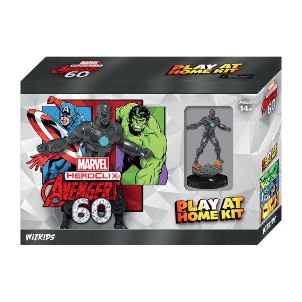Avengers 60th Anniversary Play at Home Kit Iron Man: Marvel HeroClix