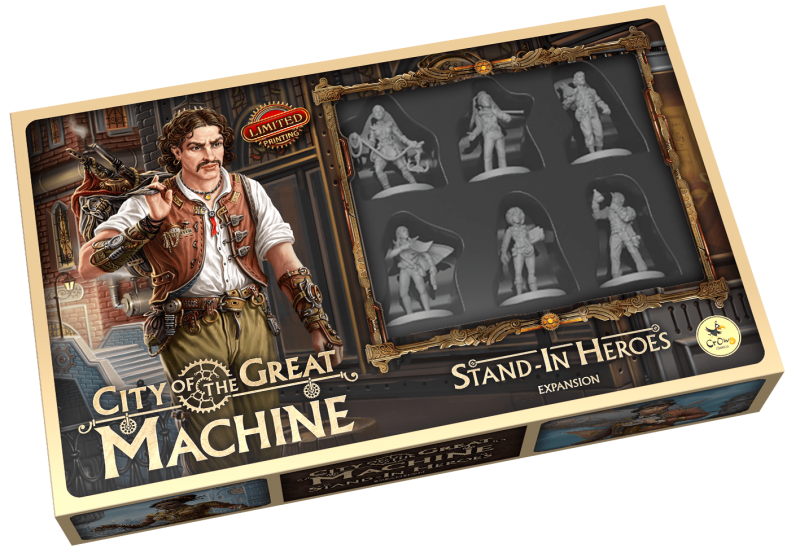 City of the Great Machine: Stand-In Heroes