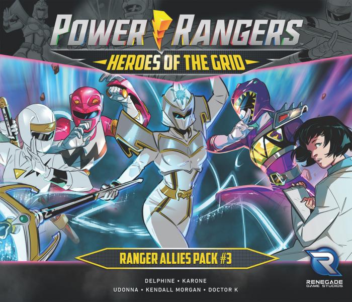 Power Rangers Heroes of the Grid: Ranger Allies Pack #3