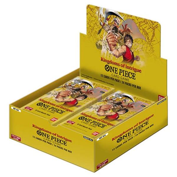 One Piece Card Game: Booster Box - Kingdoms Of Intrigue (OP-04)