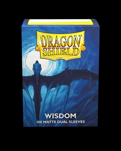 Dragon Shield Matte Dual Sleeves Standard Size - Wisdom (100)