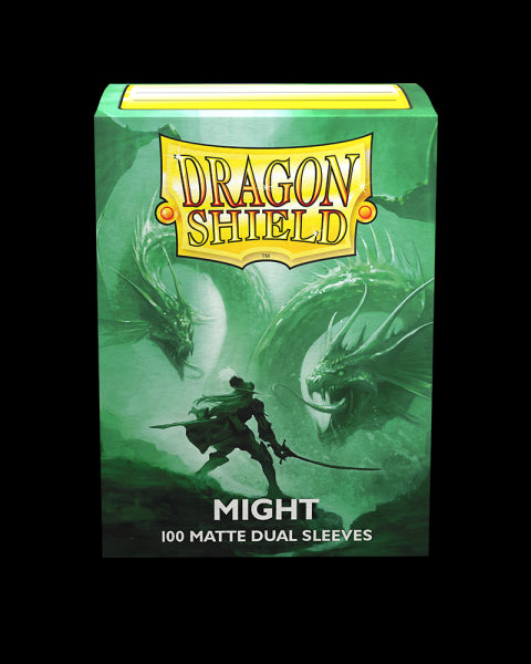Dragon Shield Matte Dual Sleeves Standard Size - Might (100)