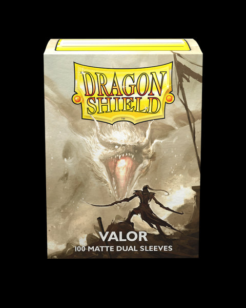 Dragon Shield Matte Dual Sleeves Standard Size - Valor (100)