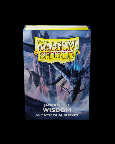 Dragon Shield Matte Dual Sleeves Japanese Size - Wisdom (60)