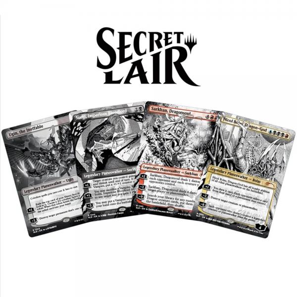 MTG: Secret Lair Borderless Planeswalkers WPN Exclusive