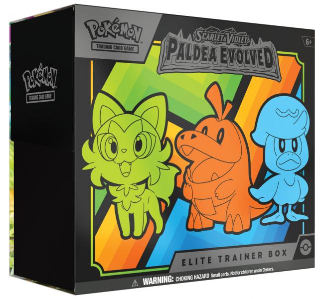 Pokemon TCG: Scarlet & Violet 2 – Paldea Evolved Elite Trainer Box [30% discount]