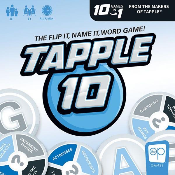 Tapple 10: The Flip It, Name It, Word Game! [ 10% Pre-order discount ]