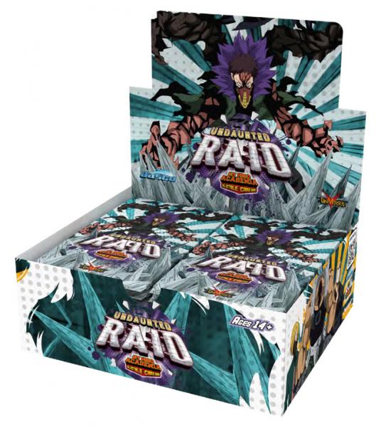 Undaunted Raid Booster Box: My Hero Academia CCG Series 5