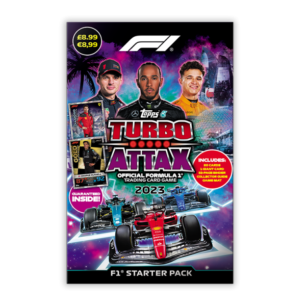 f1 card binder F1 Turbo Attax 2023 Starter Pack — Rules of Play