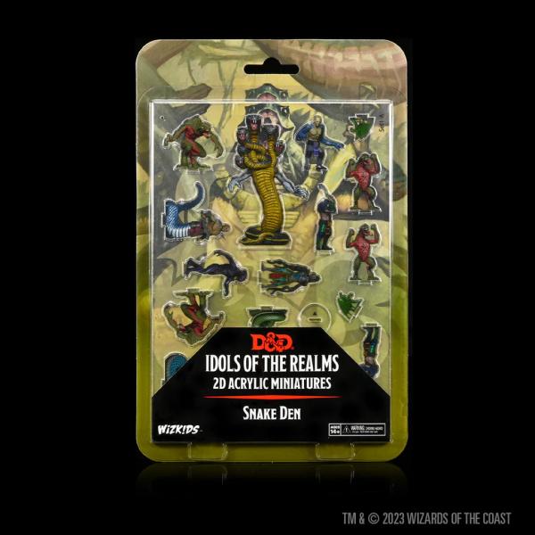 Snake Den - Scales & Tails - 2D Set: D&D Idols of the Realms