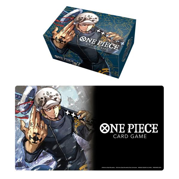 One Piece Card Game: Playmat and Storage Box Set - Trafalgar Law
