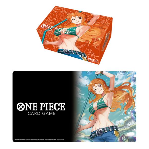 One Piece Card Game: Playmat and Storage Box Set - Nami