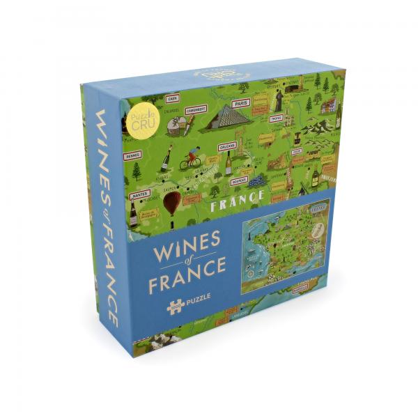 Wines of France 1000 Piece Puzzle [ Pre-order ]
