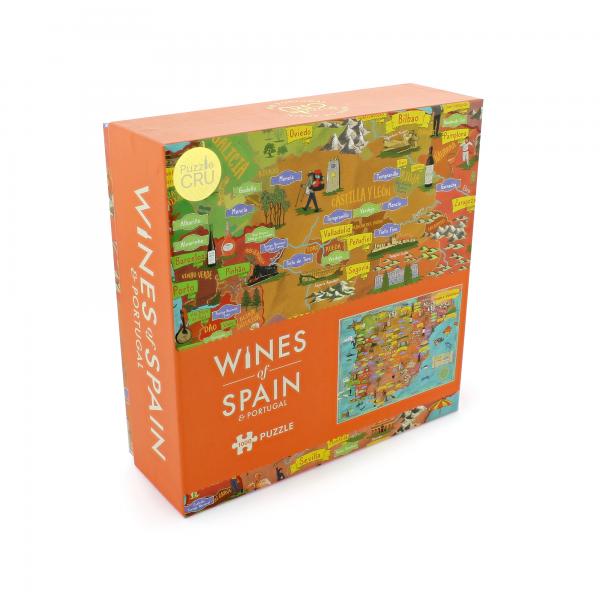 Wines of Spain and Portugal 1000 Piece Puzzle [ Pre-order ]