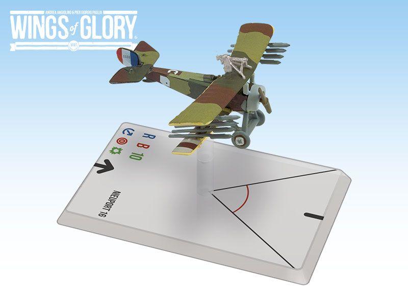 Wings of Glory WW1: Nieuport 16 Airplane Pack (Escadrille Lafayette)