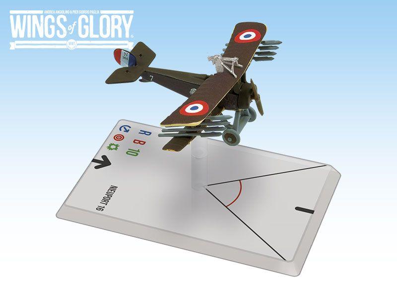Wings of Glory WW1: Nieuport 16 Airplane Pack (De Guibert)