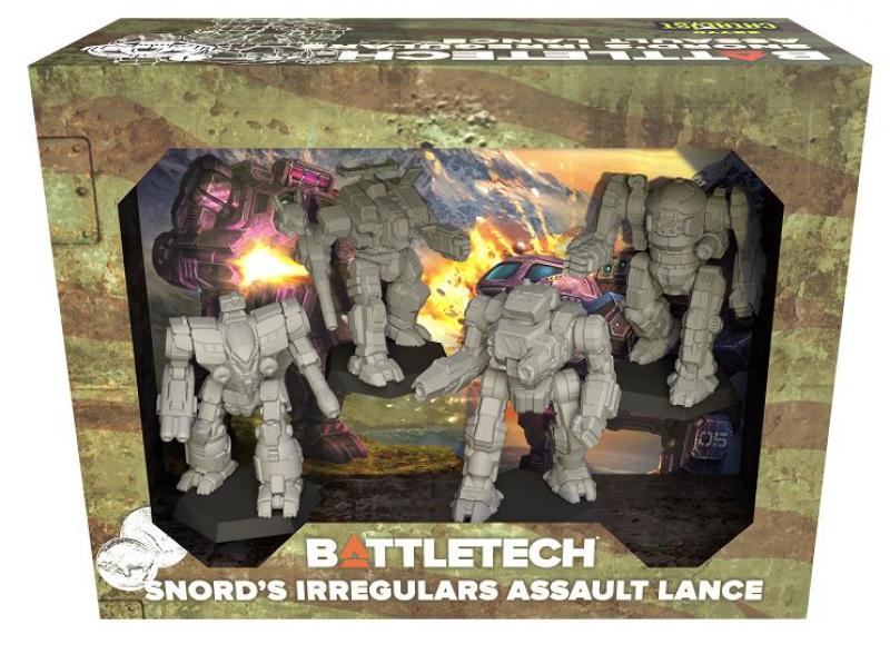Battletech: Snord’s Irregulars Assault Lance