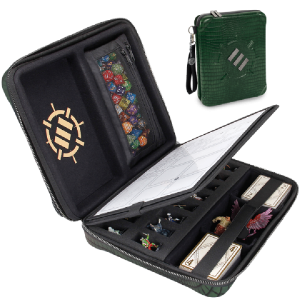 Enhance Tabletop RPGs RPG Organizer Case Collector's Edition (Green) [ Pre-order ]