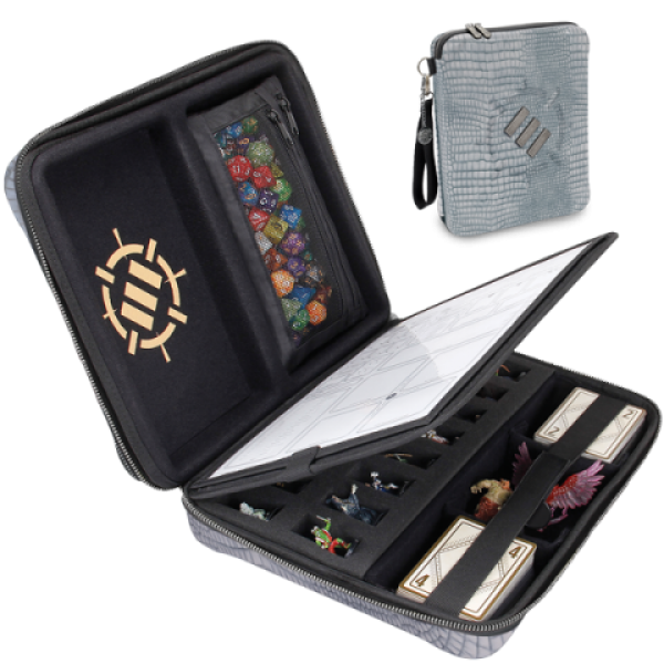 Enhance Tabletop RPGs RPG Organizer Case Collector's Edition (Silver) [ Pre-order ]