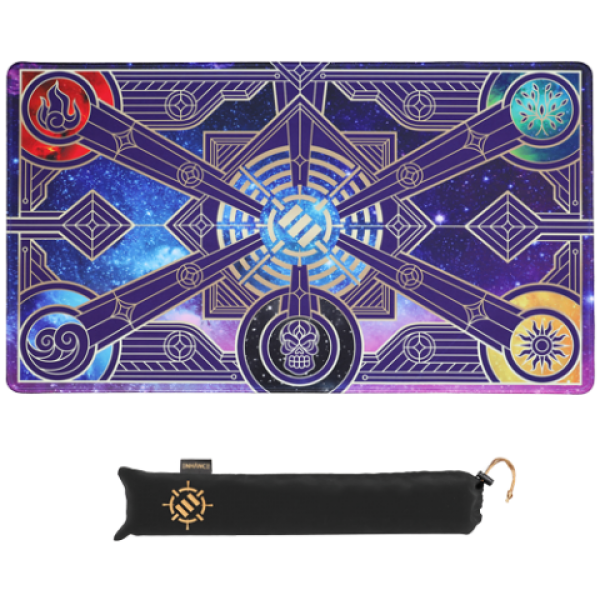 Enhance TCG Playmat with Stitched Edges and Drawstring Pouch (Stars) [ Pre-order ]