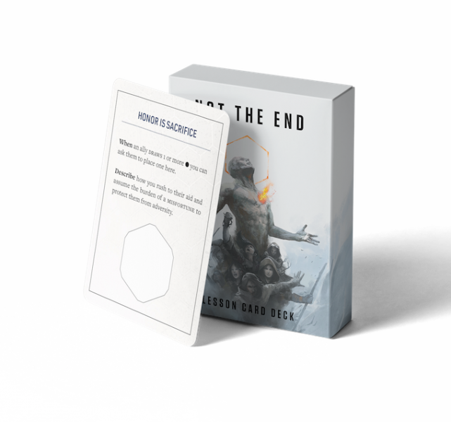 Not The End - Lesson Card Set — Rules of Play