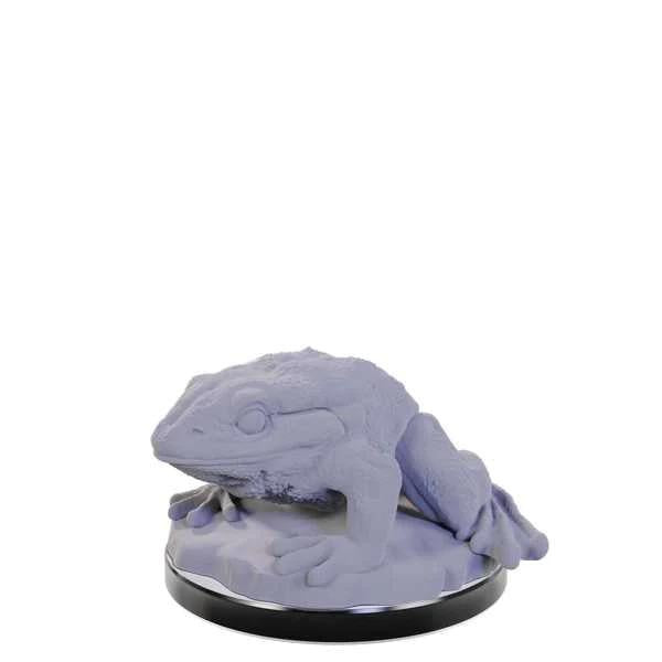 Giant Frogs: WizKids Deep Cuts Unpainted Miniatures (W22)