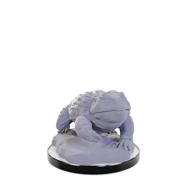 Giant Frogs: WizKids Deep Cuts Unpainted Miniatures (W22)