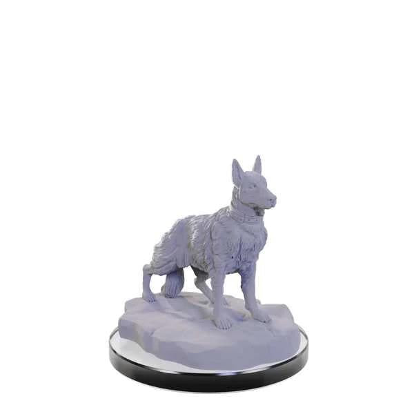 Dog Companions: WizKids Deep Cuts Unpainted Miniatures (W22)