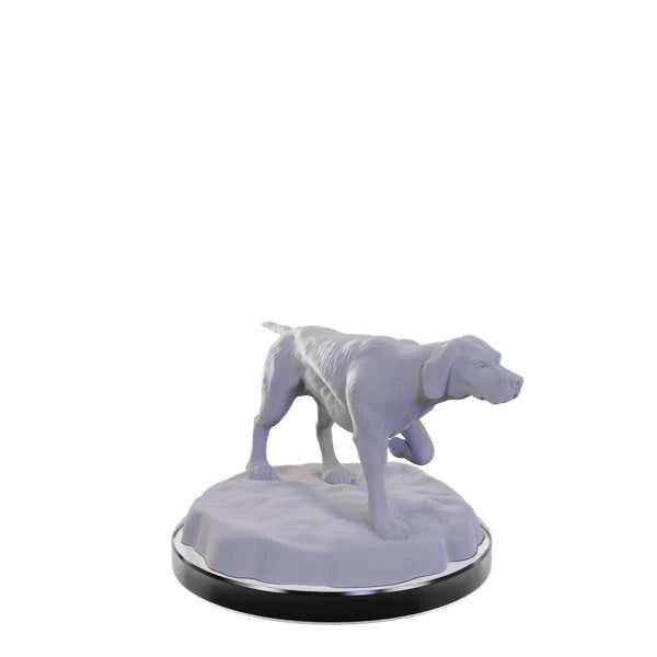 Dog Companions: WizKids Deep Cuts Unpainted Miniatures (W22)