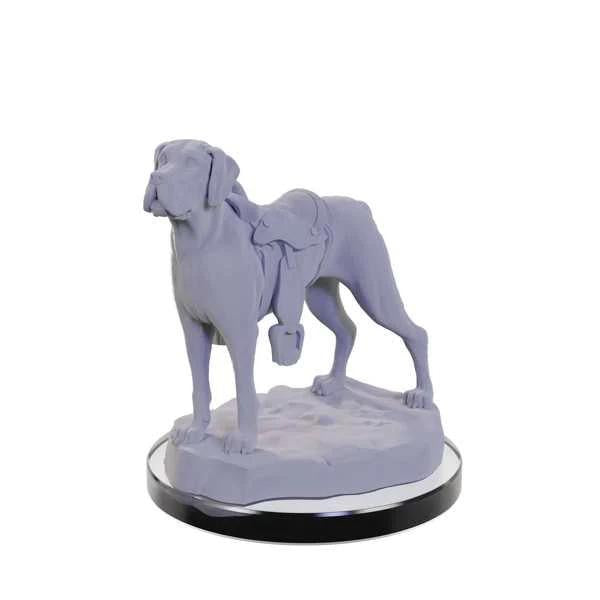 Dog Companions: WizKids Deep Cuts Unpainted Miniatures (W22)
