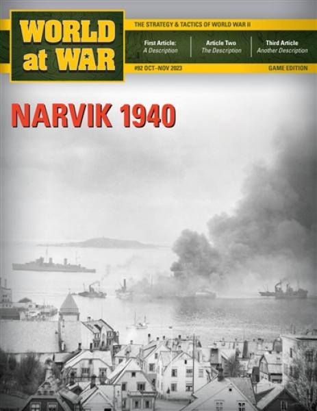 World at War Issue #92 (Narvil 1940) [ Pre-order ]