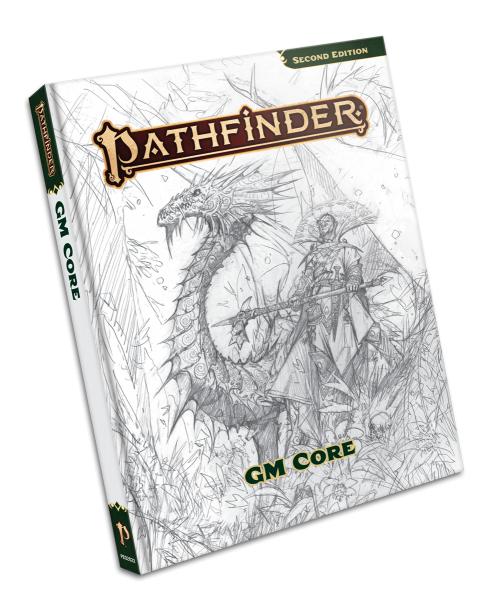 Pathfinder RPG: Pathfinder GM Core Sketch Cover (P2)