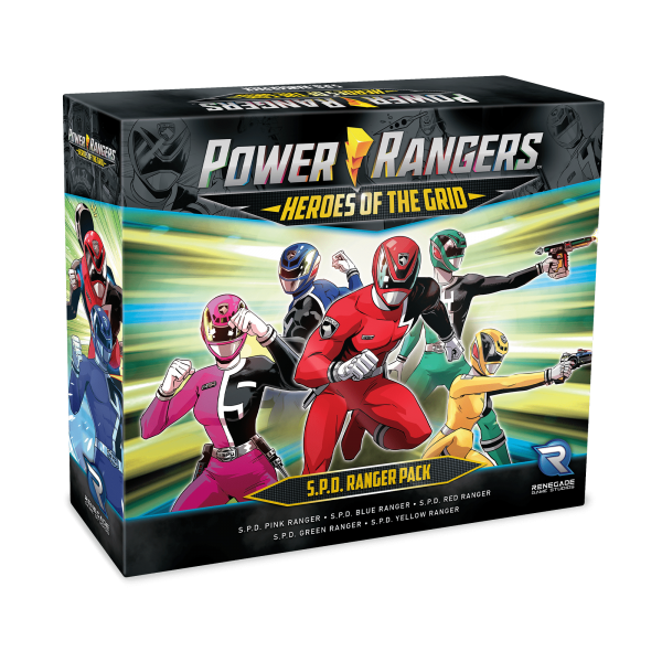 S.P.D Ranger Pack: Power Rangers Heroes of the Grid