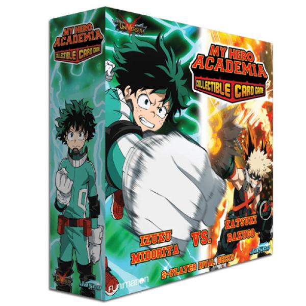 MY HERO ACADEMIA COLLECTIBLE CARD GAME: IZUKU MIDORIYA VS. KATSUKI BAKUGO 2-PLAYER RIVAL DECK