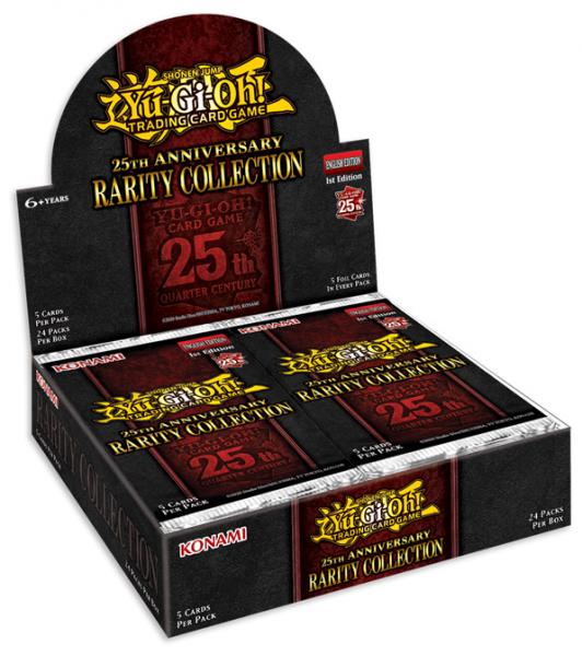 YGO TCG: 25th Anniversary Rarity Collection Premium Booster Box