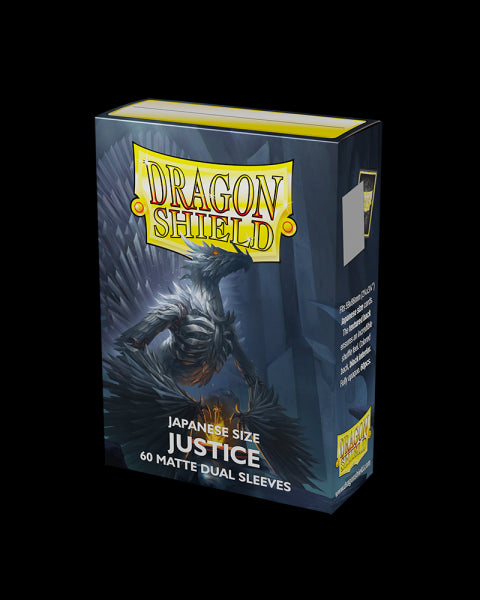 Dragon Shield Matte Dual Sleeves Japanese Size - Justice (60)