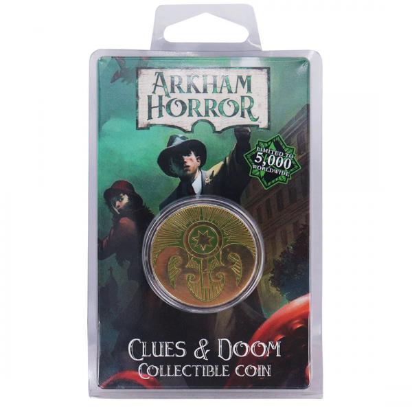 Arkham Horror Limited Edition Clues & Doom Collectible Coin [ Pre-order ]