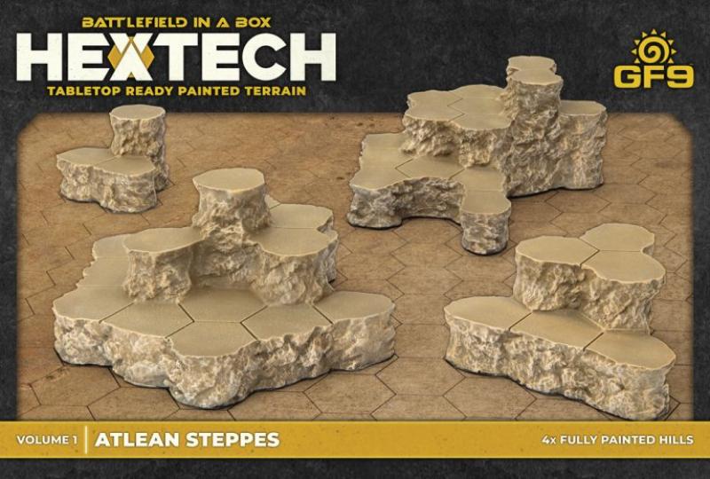 Hextech Tabletop Ready Painted Terrain: Volume 1 - Atlean Steppes
