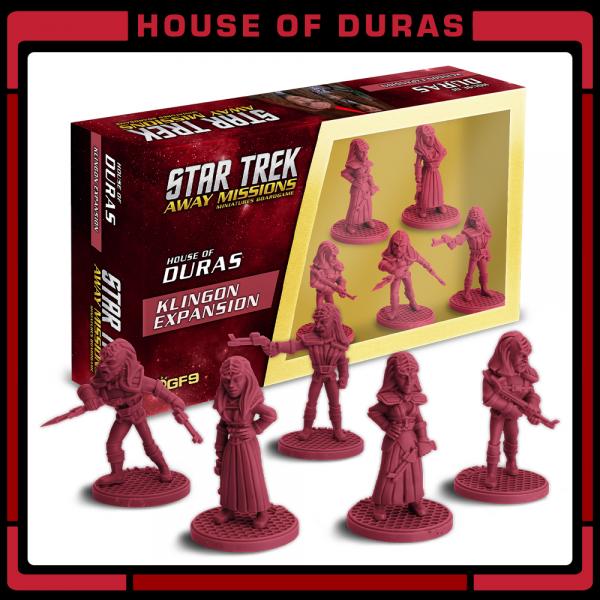 Star Trek Away Missions Expansion: The House of Duras - Klingon Expansion