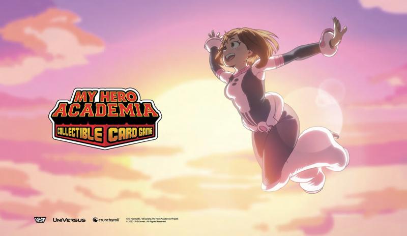 My Hero Academia CCG: Jet Burn Ochaco Playmat