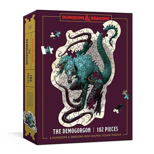 The Demogorgon Edition: Dungeons & Dragons Mini Shaped Jigsaw Puzzle