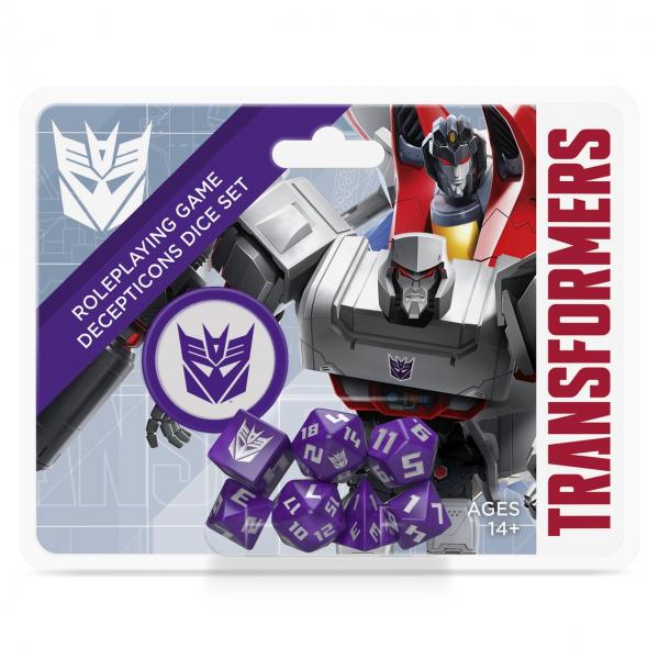 Transformers RPG: Decepticon Dice Set